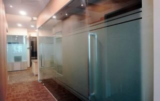 glass partition